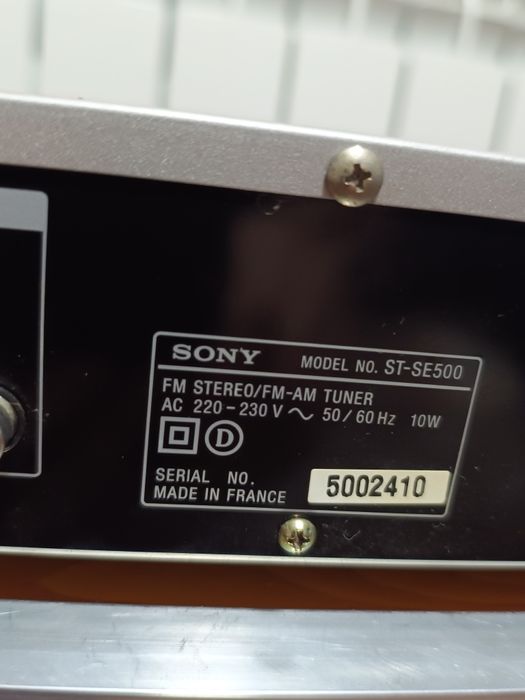 Tuner sony ST SE 500