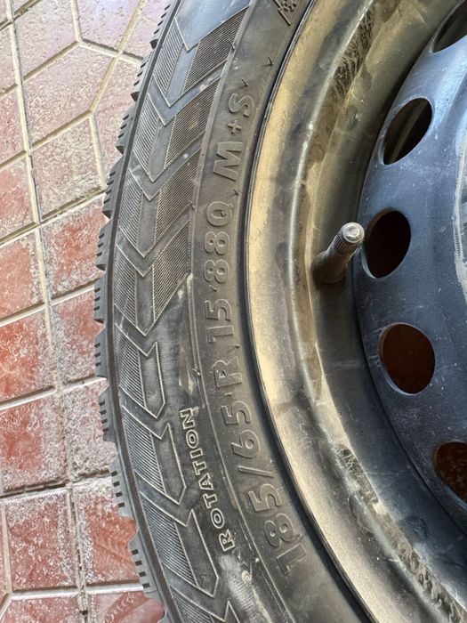 4 зимних шин с дисками торг