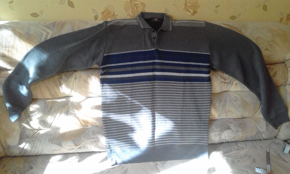 Мужской полувер  54 размер