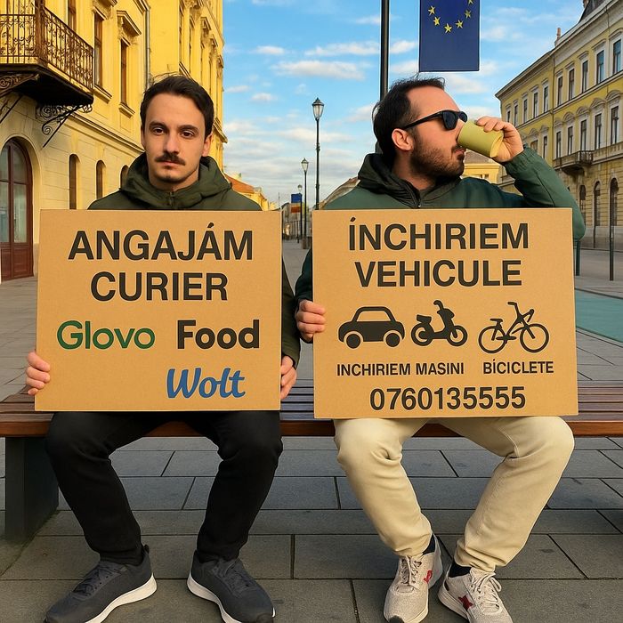 Angajăm curieri Glovo, Bolt Food și Wolt. Program flexibil, câștiguri atractive, plată rapidă și începere imediată |  Targu Mures