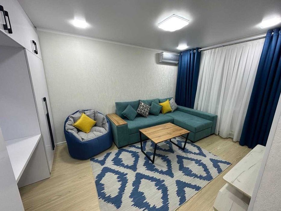 ~(Спорттовары), Чиланзар-7, 1/2/5, кирпич. Евро ремонт+мебель и техник