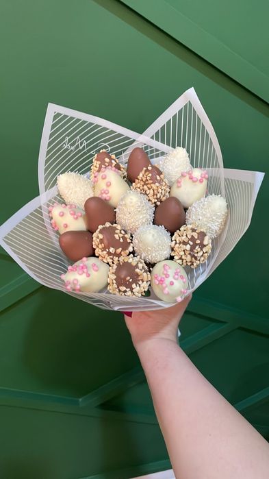 Букет клубника в шоколаде