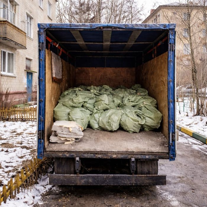 Вывоз мусора  • МЕБЕЛИ • ХЛАМА 24/7