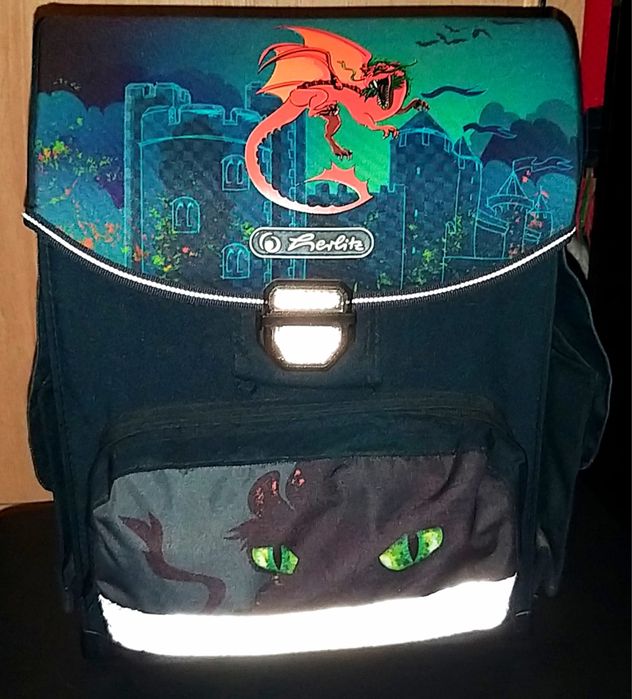 Ghiozdan Herlitz cu dragon