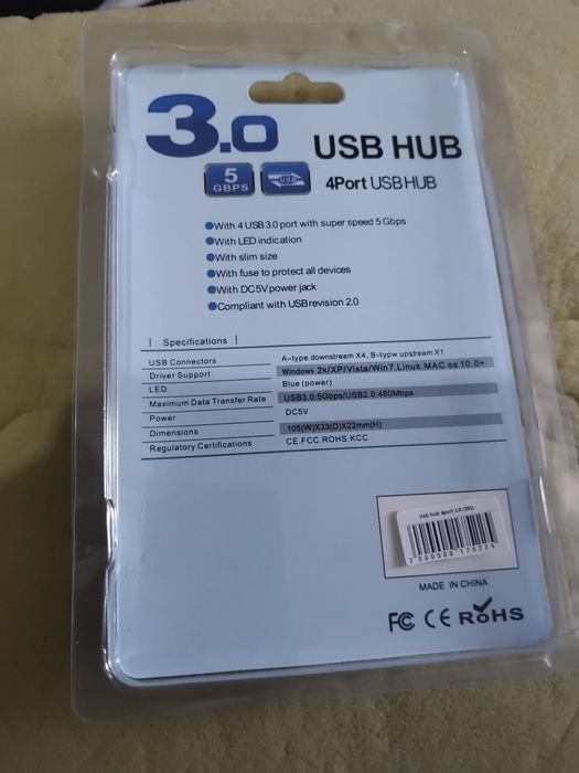 USB HUB 4Port 3.O