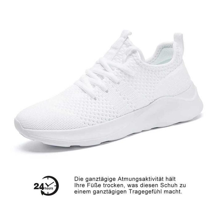 Adidași sport LANGFEUU pentru femei, albi, mărimea 39