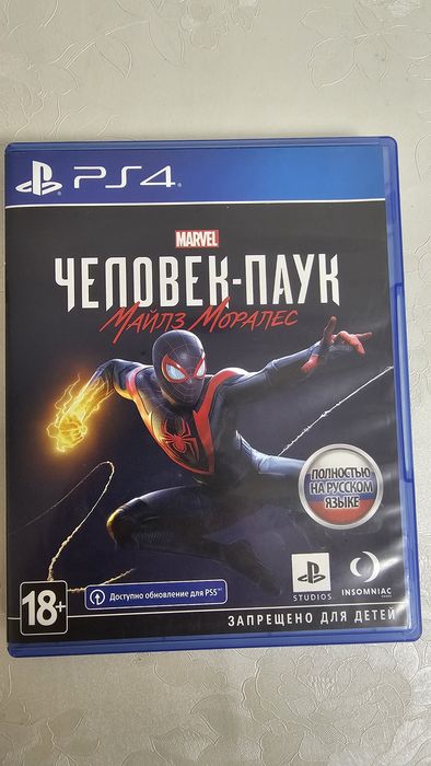 Человек паук майлз моралес ps4/5