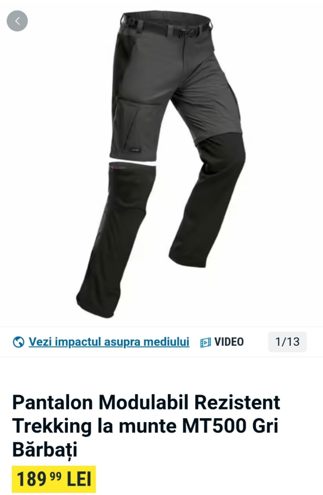 Bye bye Snazzy lead Pantaloni modulabili Forclaz barbati drumetie Bucuresti Sectorul 6 • OLX.ro