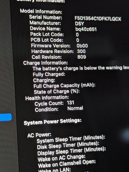 Apple Macbook Pro 16" 16/512GB Touchbar