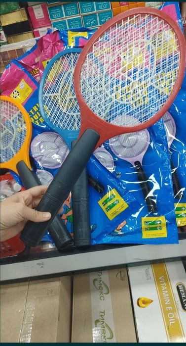 STOP CHIVIN Электрон ракетка Мухобойка ракетка электрическая от насеко