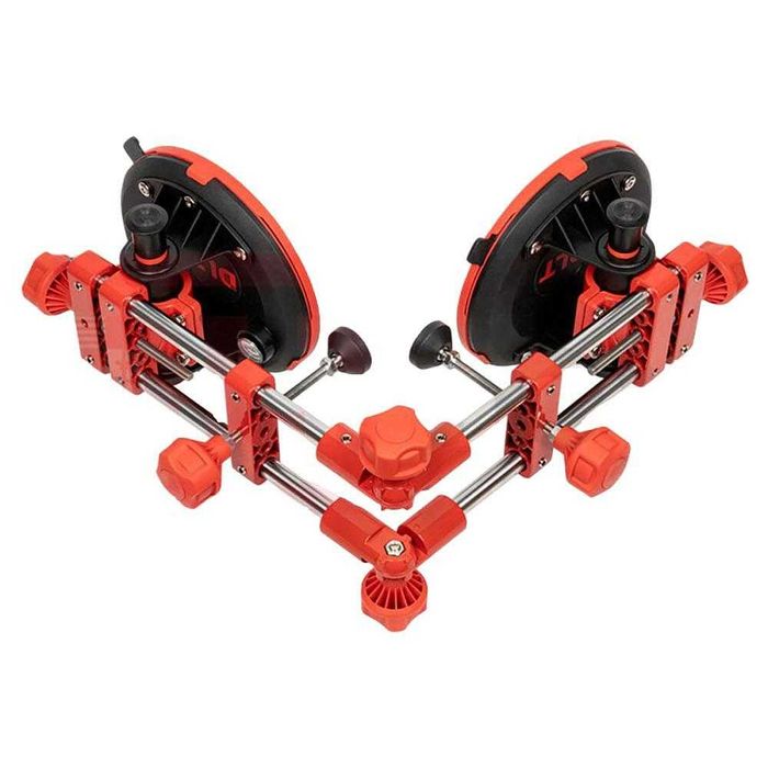 Вакуум вендуза, двойна, ъглова, SHIJING P625A, 203 мм, до 190 кг