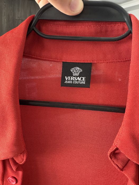 Versace Оригинална Винтидж риза къс ръкав Версаче