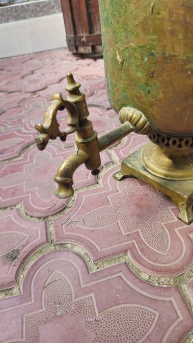 Fierbător ceai/cafea din al doilea rb. Mondial