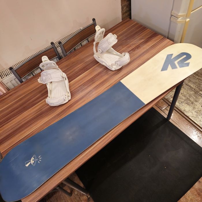 Placa Snowboard K2 Raygun 160 cu legaturi Fastec Crazy Creek M/L