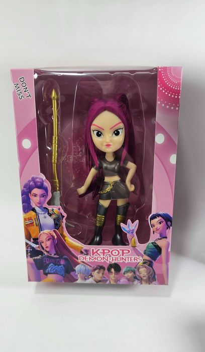 Три модела Големи Фигури на K-POP Demon Hunters – Rumi, Mira и Zoey