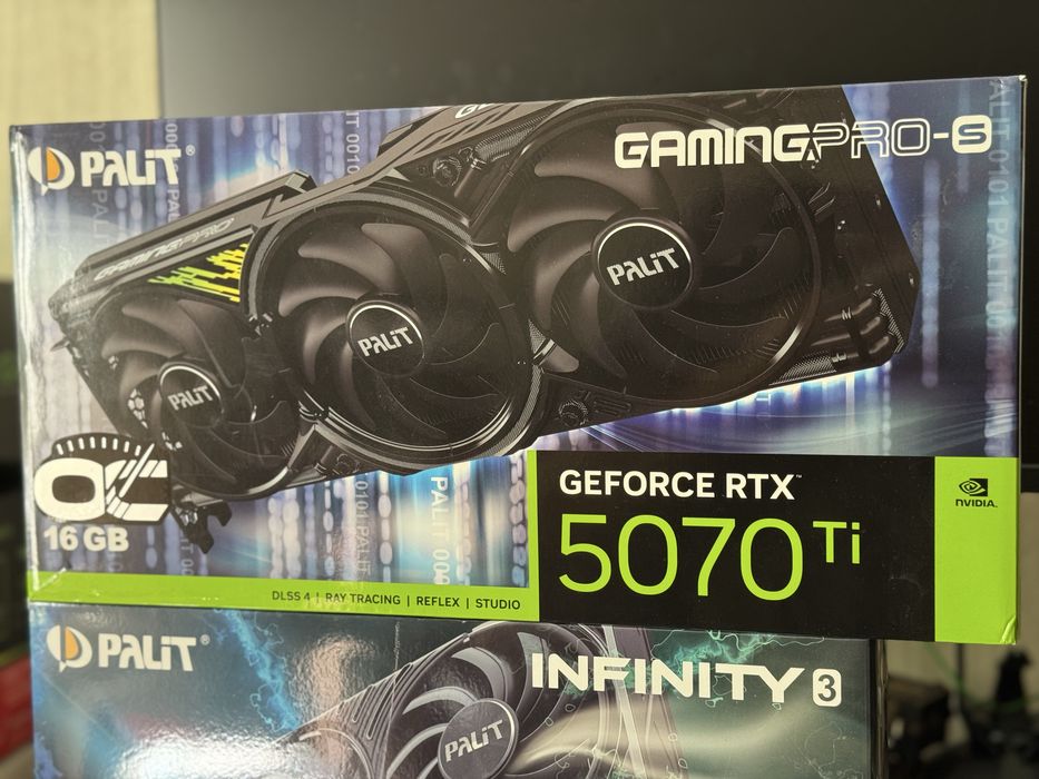 Видеокарта RTX 5070 Ti 16 gb