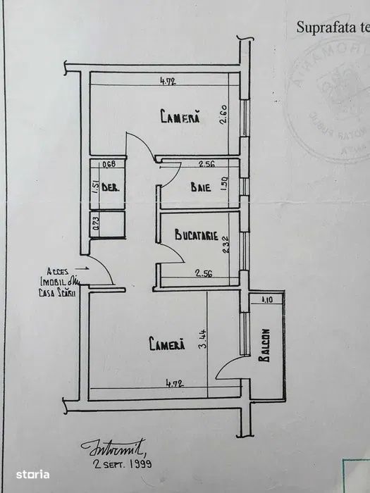Apartament 2 camere Abator