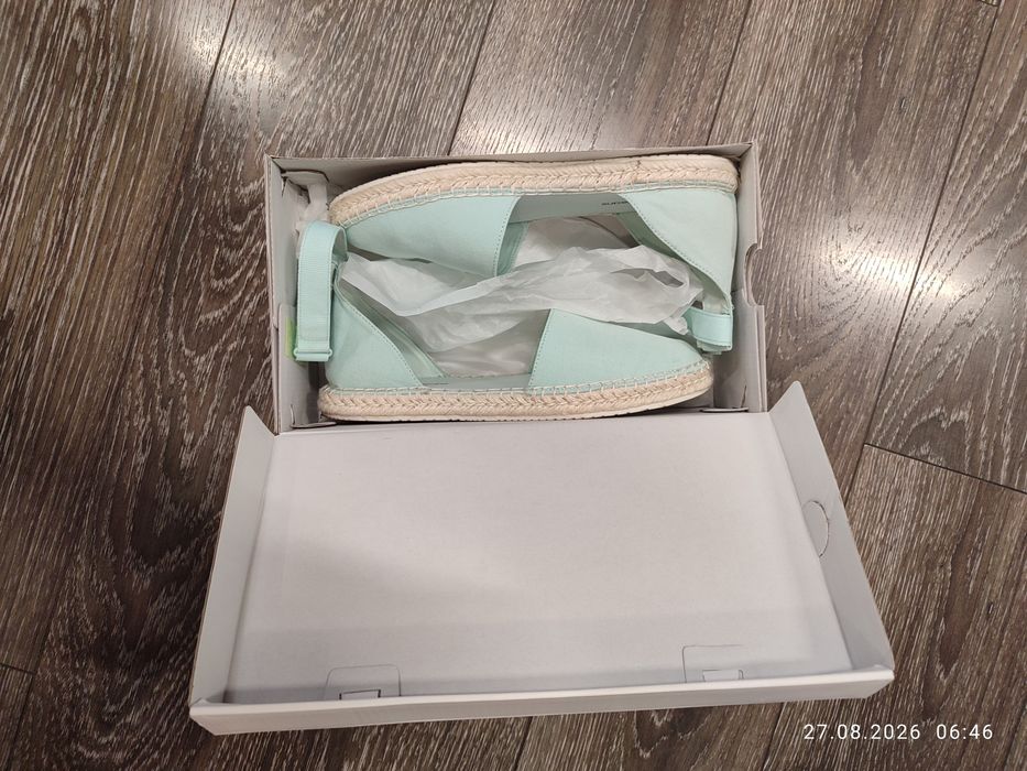 Еспадрили с каишка на глезена Calvin Klein