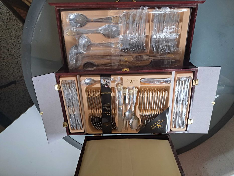 Прибори за хранене 72 бр.