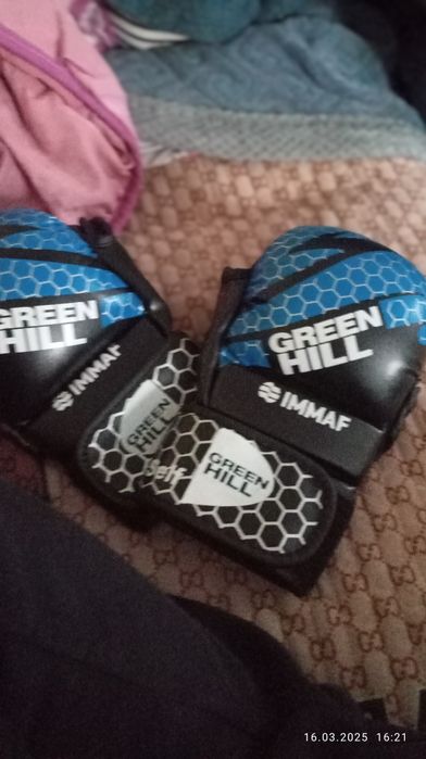 Продам перчатки мма GREEN HILL