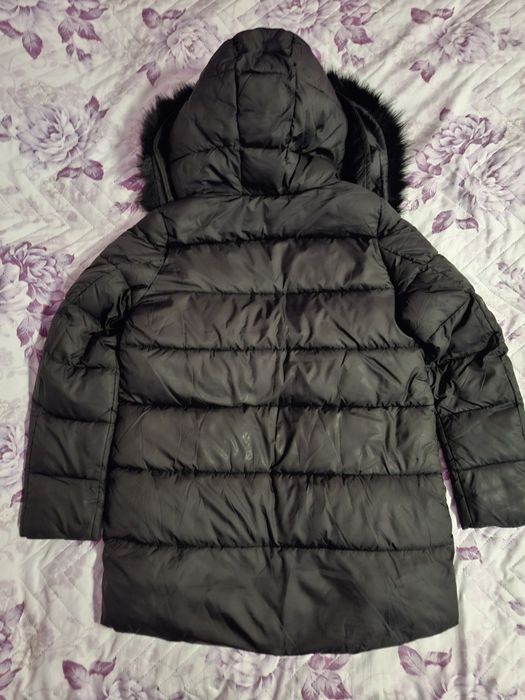 Дамско зимно яке с качулка