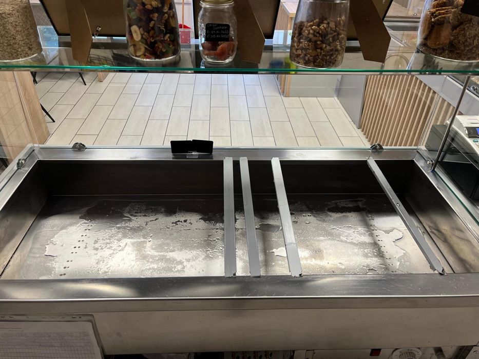 Vitrina orizontala ingrediente