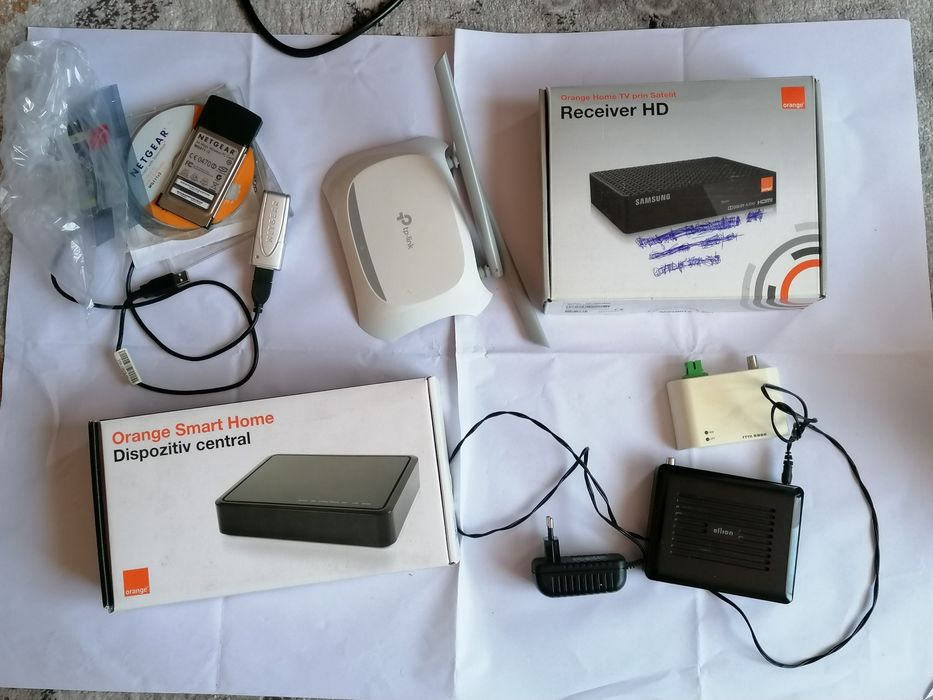 Lot Electronice Recivere, Wireless Router, Smart home gateway...