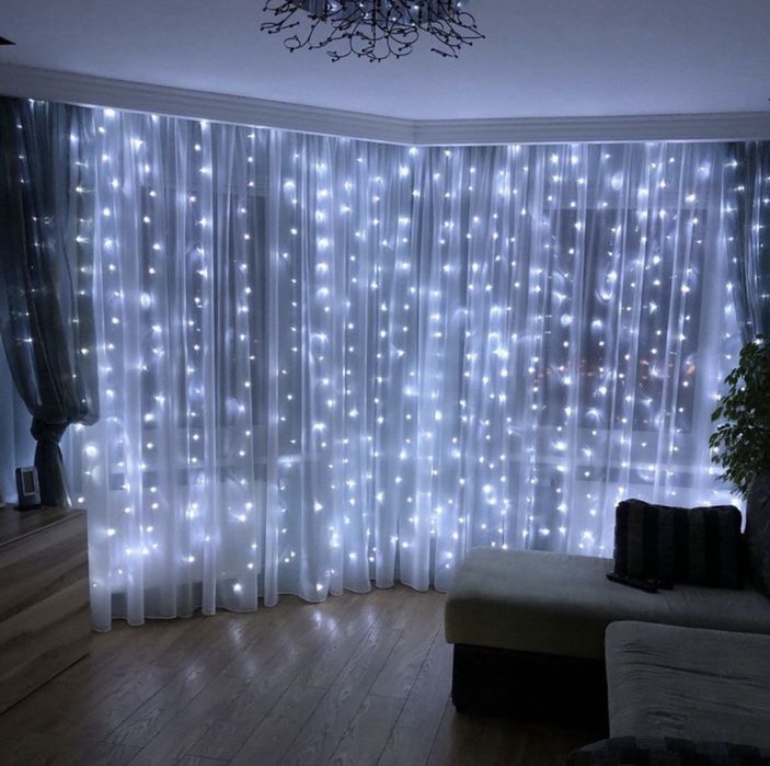 Гирлянда штора в ассортименте