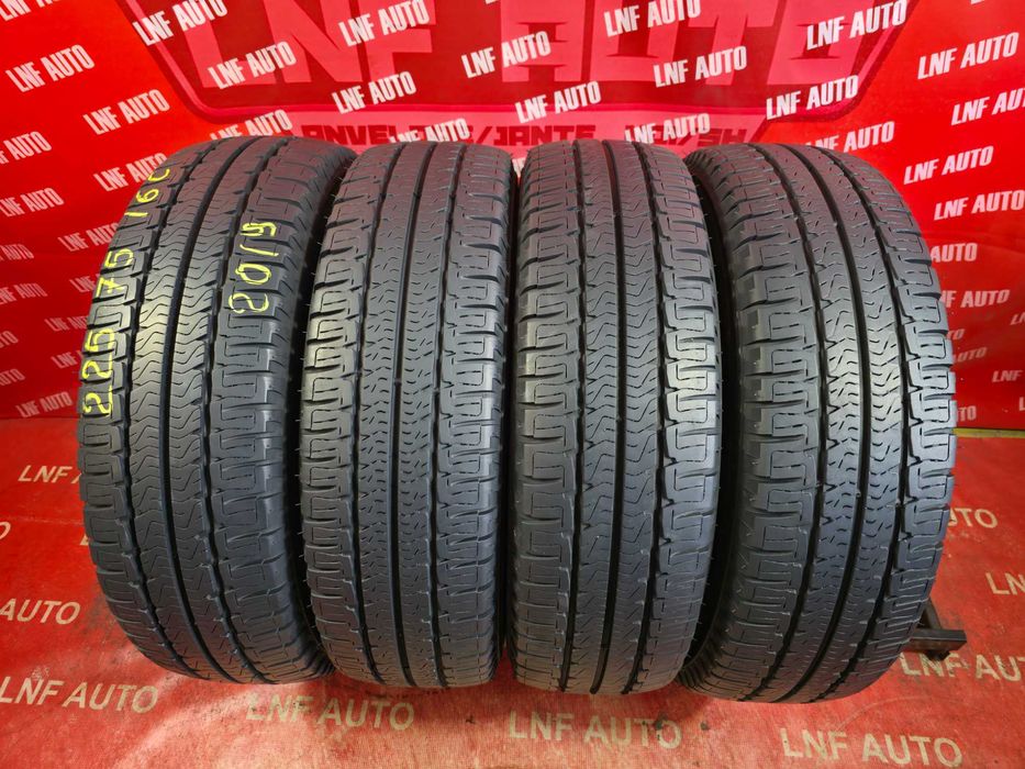 Anvelope de VARA - 225/75/16C - Michelin - 7.5 / 9 MM - DOT 2019 !