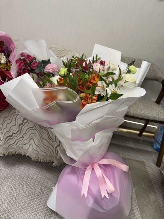 Букеты свежие и красивые