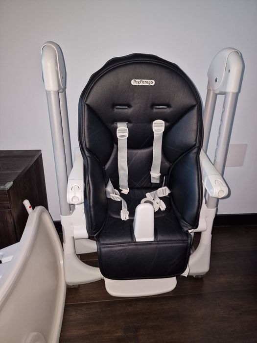 Scaun de masa 2 in 1 Prima Pappa Zero Follow Me, Licorice, Peg Perego