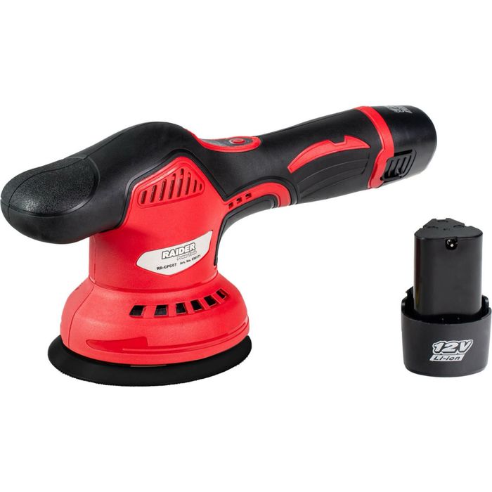 Акумулаторна полирмашина RAIDER RD-CPC07, 12V, 125 mm