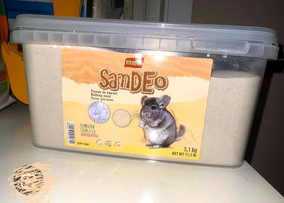 Nisip chinchilla 5,1kg - cutie sigilată