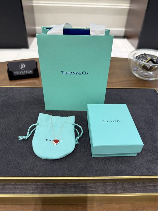 NEW Подвеска Tiffany & Co Return to Tiffany red 703000