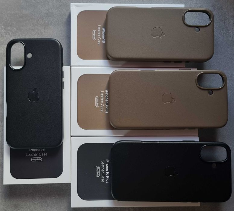 Huse piele Magsafe pentru iPhone 17, 16 & 15 Max/Pro/Plus