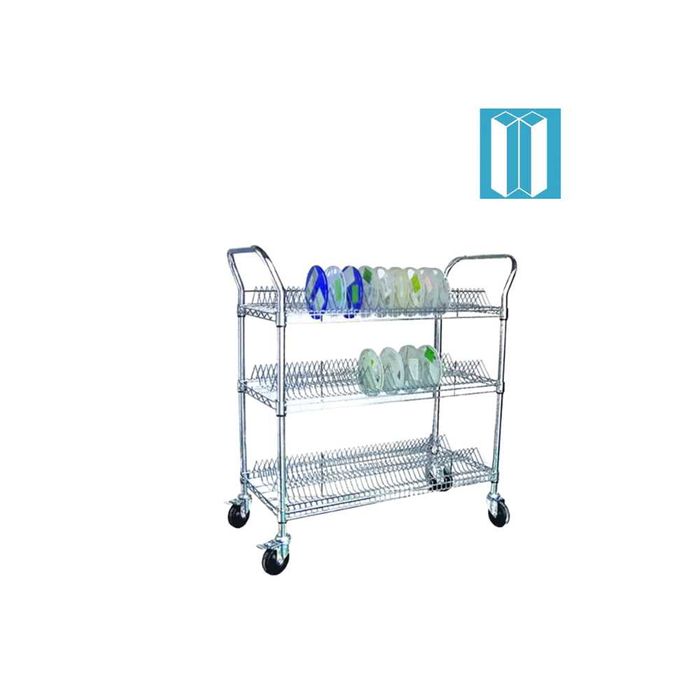 Количка за чинии 3 нива LD3-110