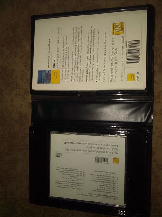 Книга по обучению турецкого языка в комплекте с аудио диском