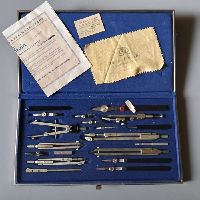 1975 Original Richter Kopernikus XI A -Set Desen Tehnic / Arhitectura