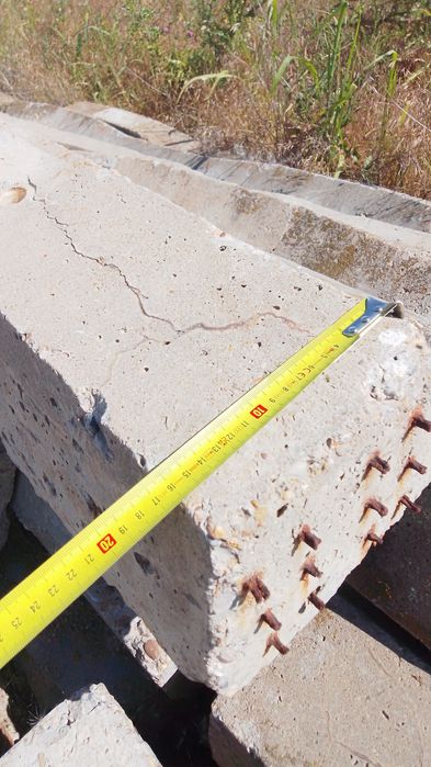 Traverse Beton tip cale ferată 250x27x16cm