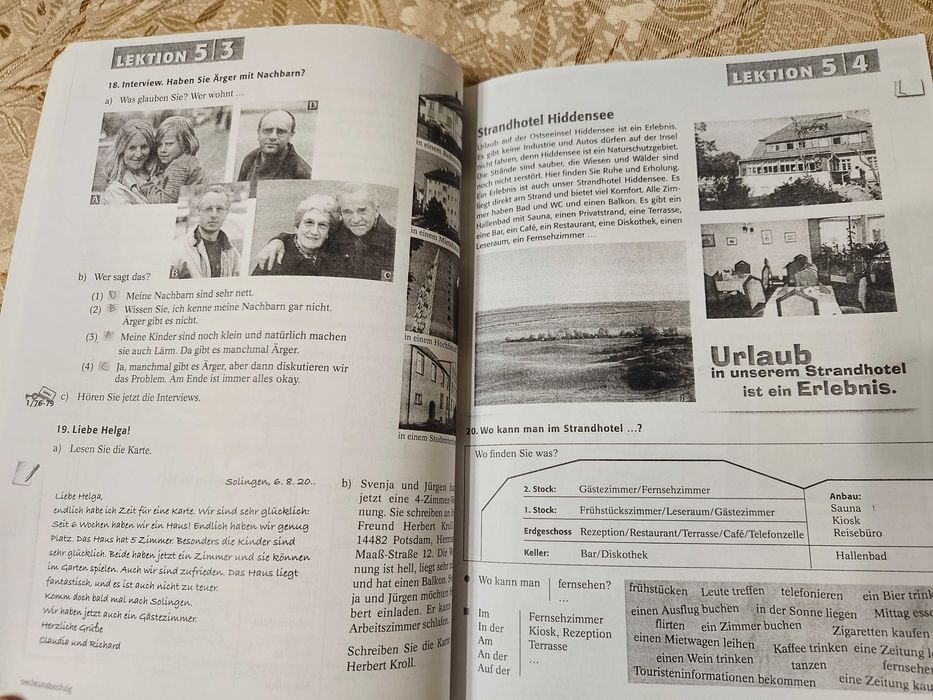 Учебници по немски език - Menschen B1 / Sicher B2/ Themen Aktuell