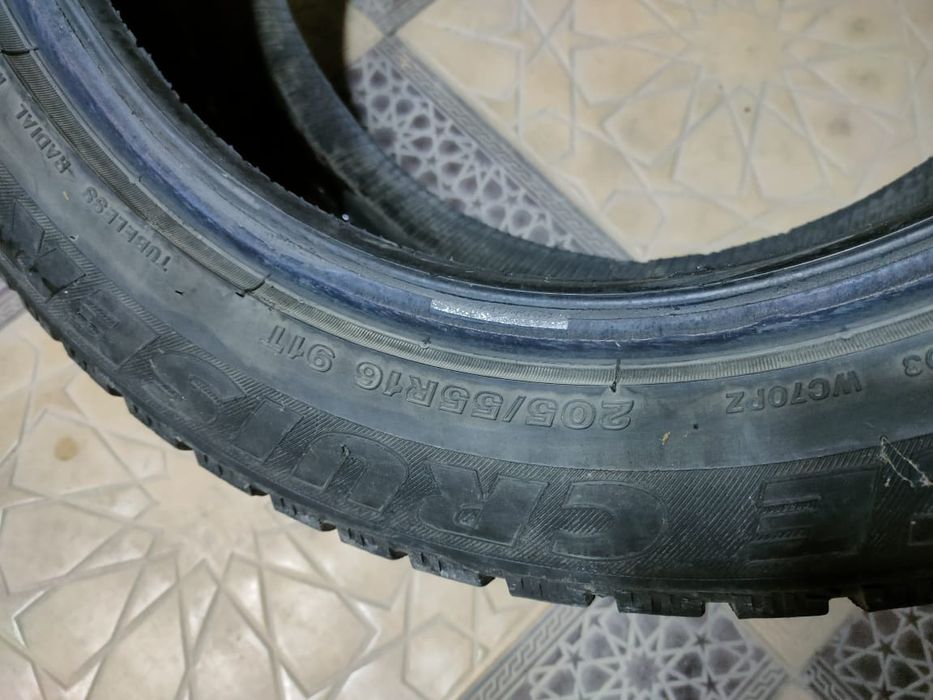 Шины зимние 16 шиповонные