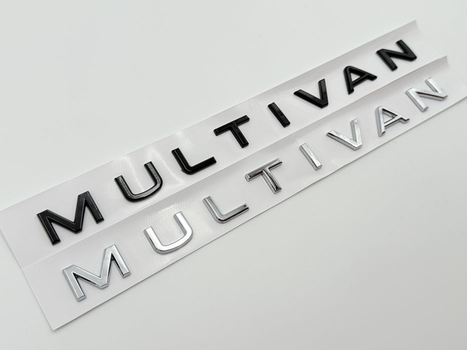 Emblema Compatibila VW Multivan crom spate