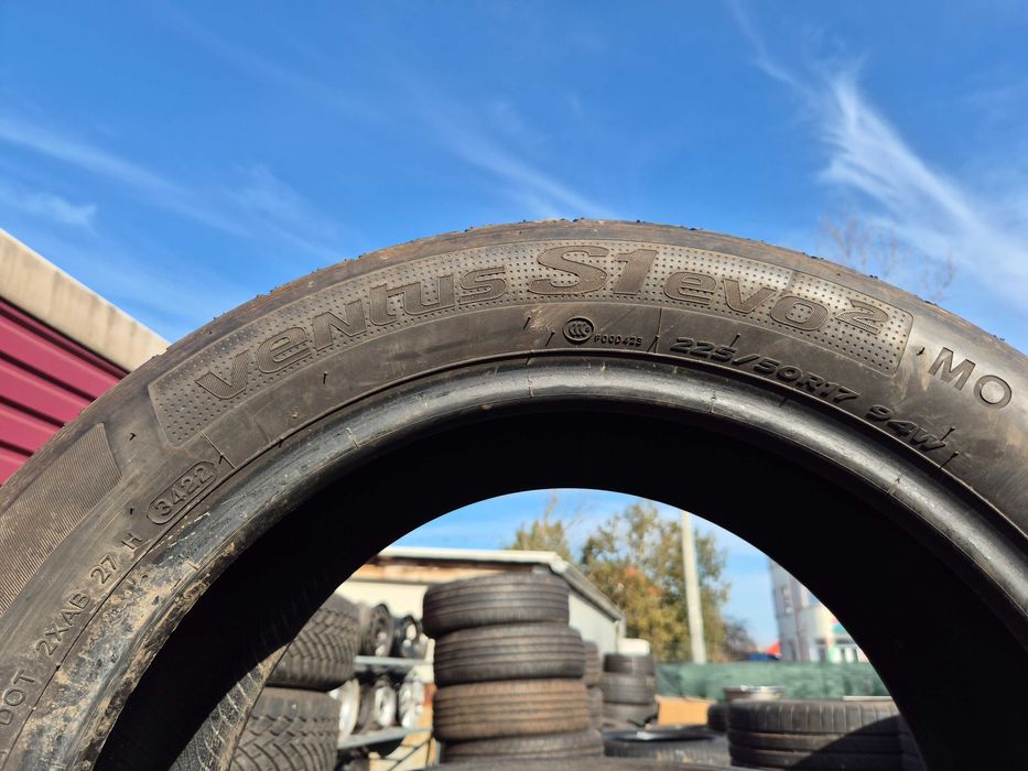 2 Anvelope de VARA - 225/50/17 - HANKOOK - Stare F BUNA - DOT 2022 !