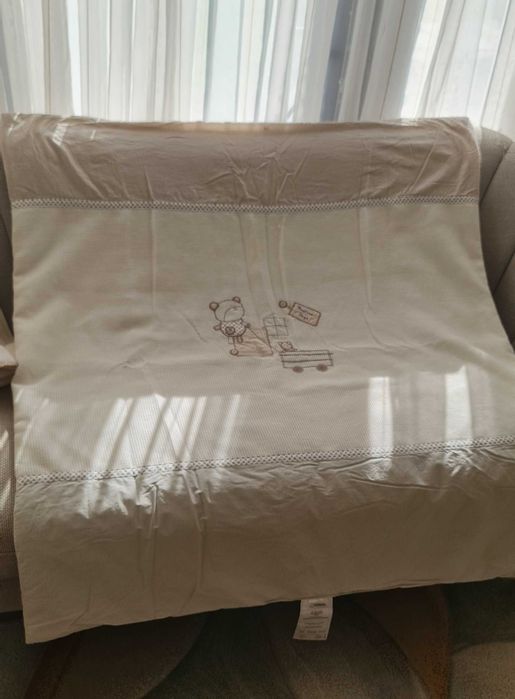 Лот Mamas & Papas , обиколник,завеси,одеяло,юрганче