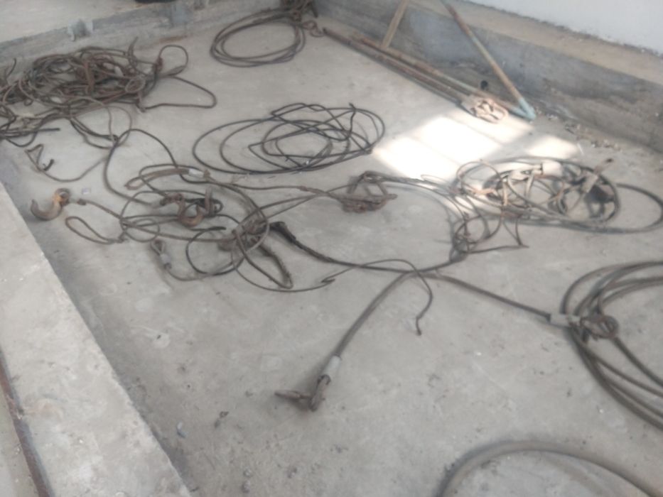 Автокран учун паук трослар хамда буксир учун трослар