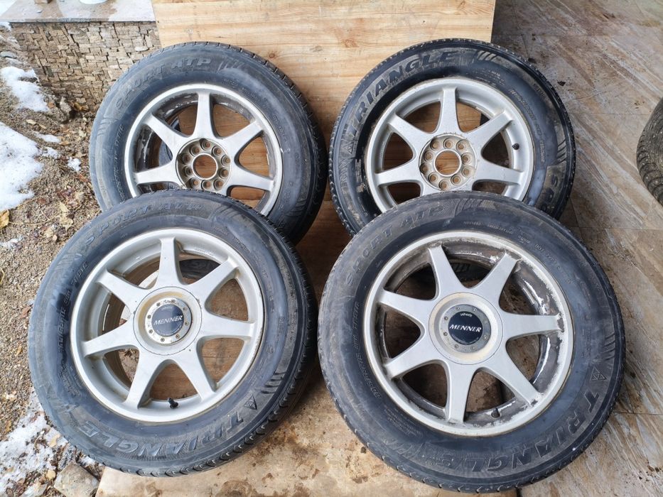 Диски 5х114.3/5х100 R15 Original + резина