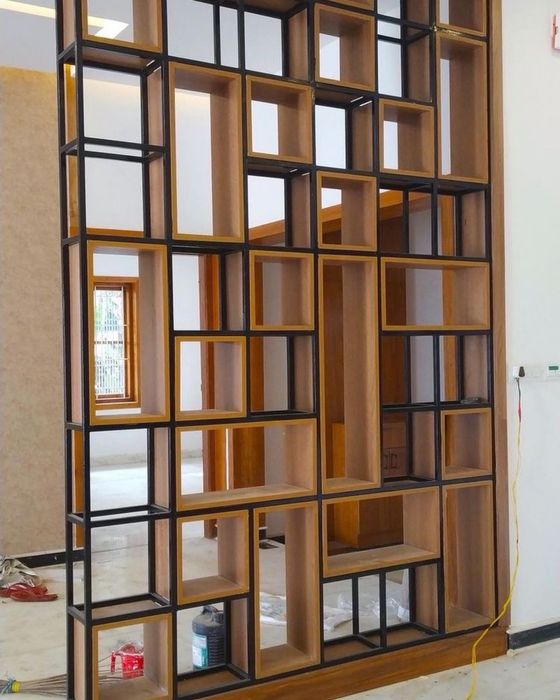 Лофт стеллаж. Интерьерная, декоративная, межкомнатная перегородка.