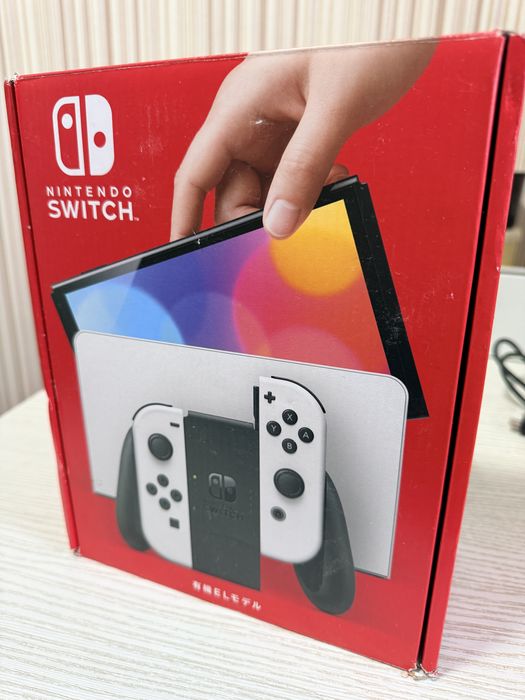 NINTENDO SWITCH OLED полный комплект!