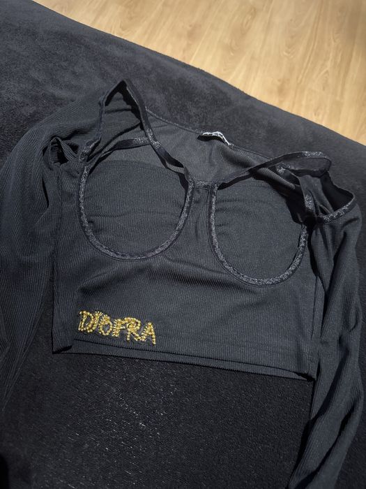 Къса Блуза с дълъг ръкав- Djofra