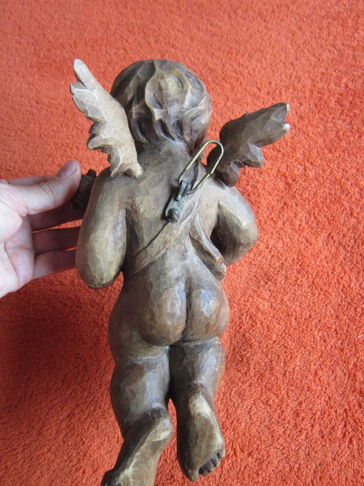 cadou rar Inger antic din lemn colectie Germania anii 1930